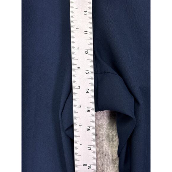 G/FORE Pants 40 x 30 Mens Blue Pleated Slim Performance Stretch Golf - Picture 4 of 6